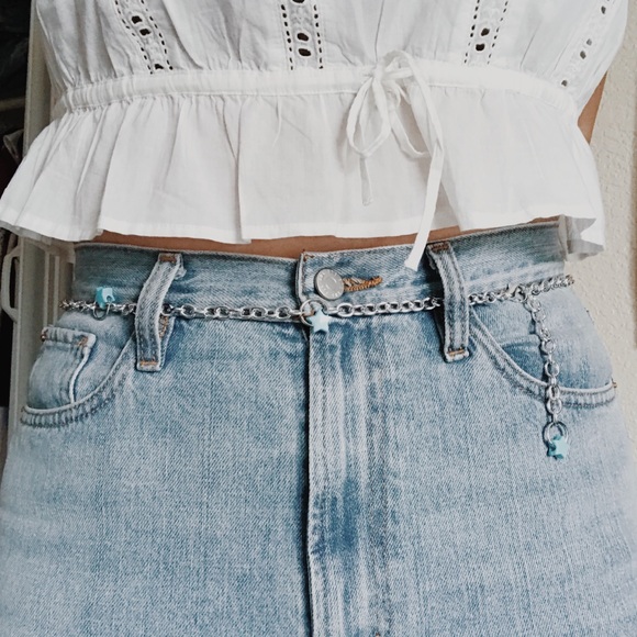 Silver Star Belt with Loops - Picture 2 of 5